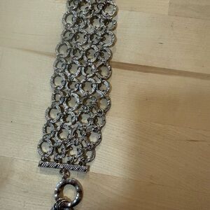 Chic Silver Link Bracelet